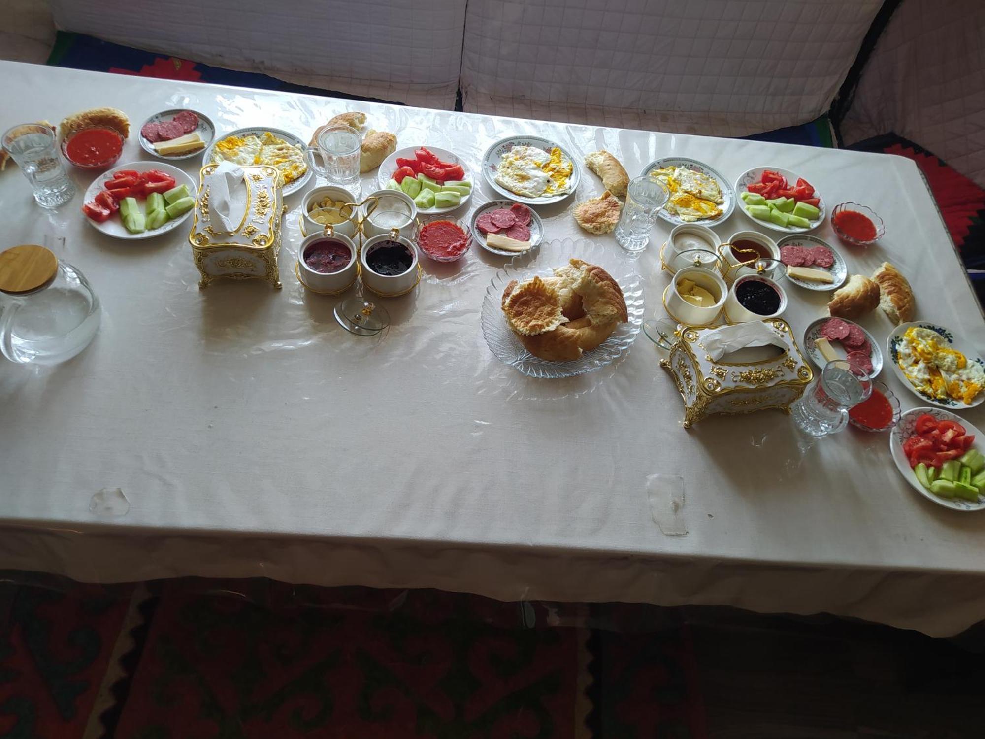 Jusup Guest House, Hostel Dzhangyaryk Extérieur photo